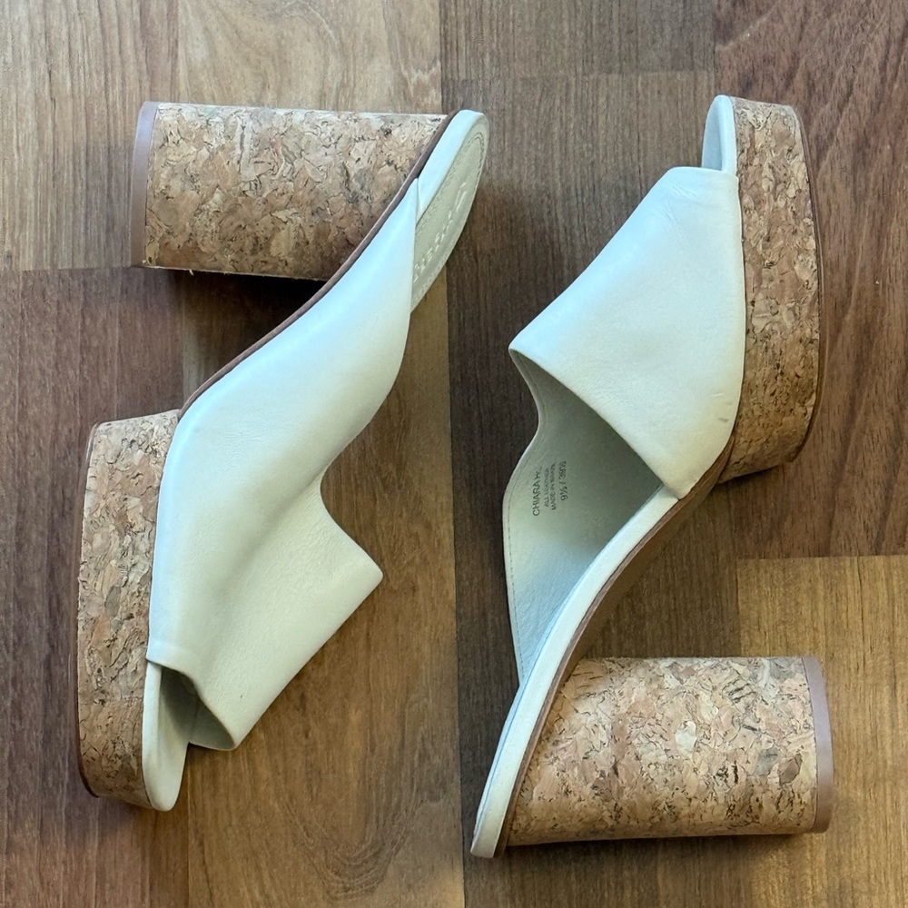 New leather Mercedes Castillo pumps size 9.5 - Picture 2 of 7